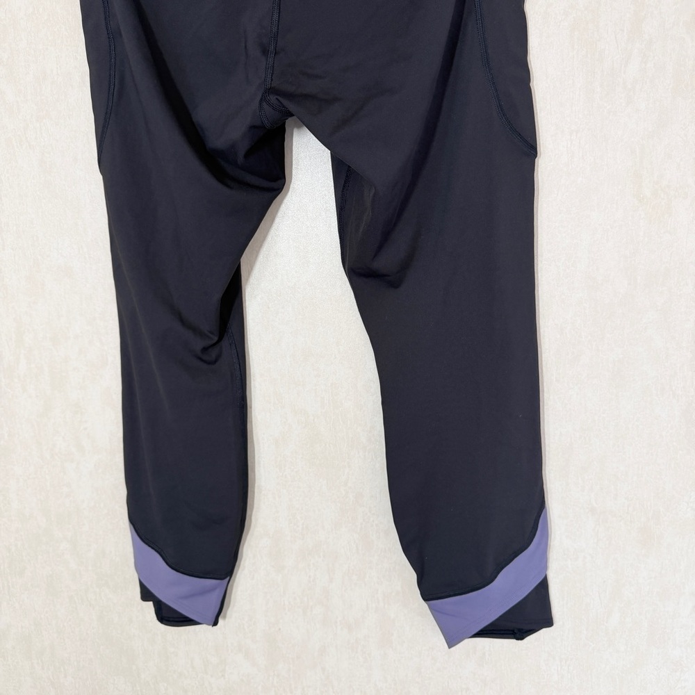 Athleta Women’s Ultimate Stash Colorblock 7/8 Craft Tight in Black L - Picture 7 of 13